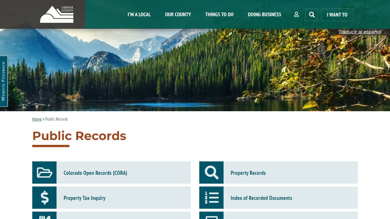Public Records | Larimer County